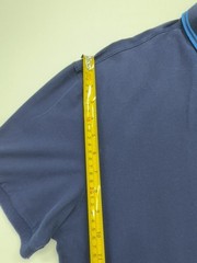 U.S. Polo Assn Mens Blue Polo Shirt Slim Fit XXXL Cotton Blend Condition
