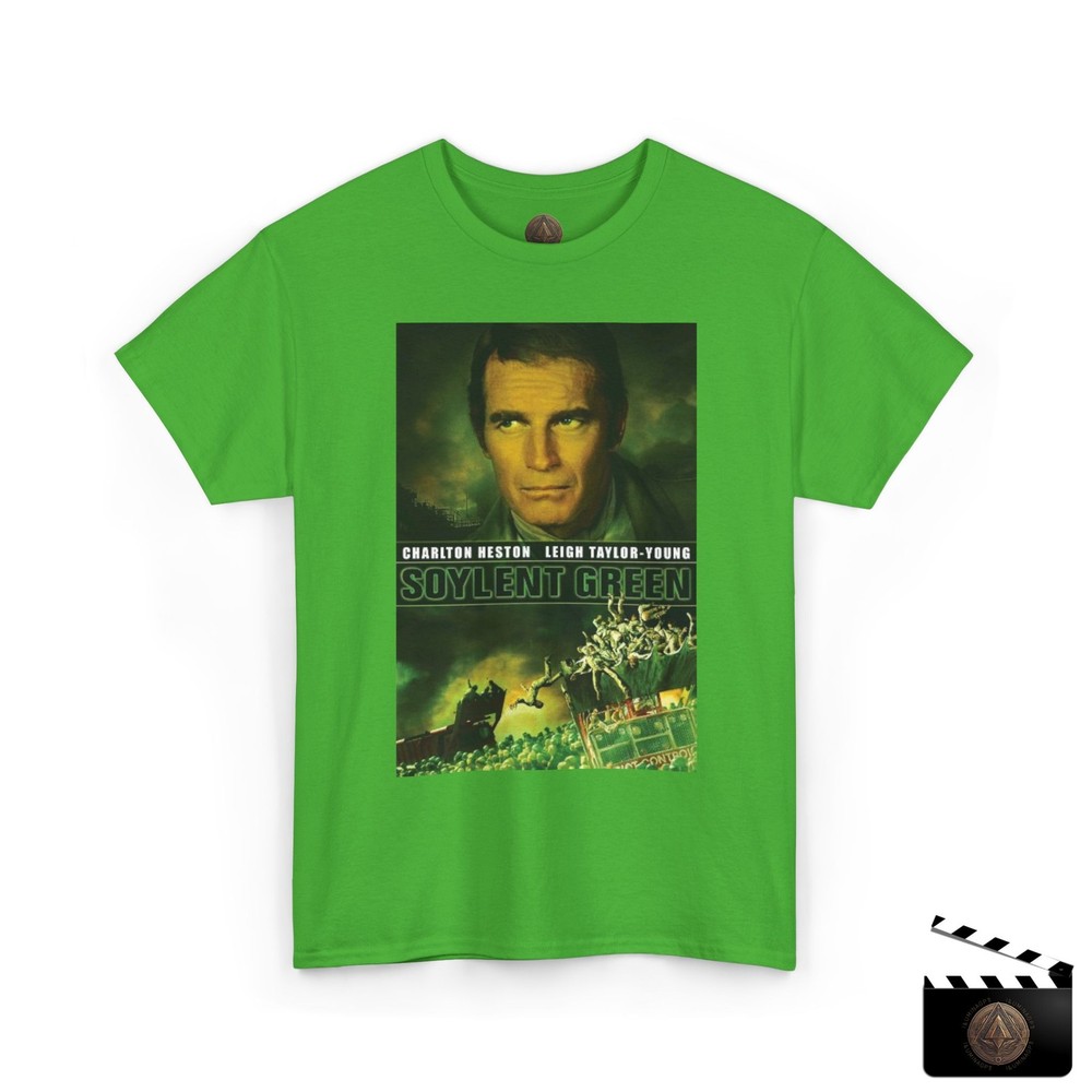 Soylent Green Movie Poster T-Shirt For Men & Women, Human Meat Conspiracy Theory