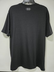 Under Armour Men’s Black Graphic Print T-shirt Big Logo Short Sleeve Crew Neck L