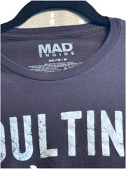Men’s Short Sleeve T-Shirt Sz Med “Adulting, Would Not Be Recommended”