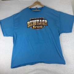 Lance Dewease Pa Posse Dirt Track Racing Cars Graphic T-Shirt – 3XL Blue
