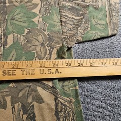 Vintage Ace Sportswear Shirt Mens 2XL Brown Camouflage Pocket Tee Hunting USA