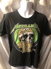 RARE Bay Island Sportswear Brand Metallica ONE Band Tee (2013) SIze M Retro
