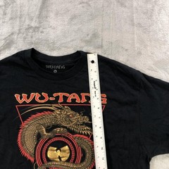 Wu-Tang Shirt Mens Medium Black Dragon Staten Island Graphic Hip Hop Tee