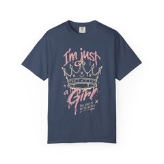 Im Just a Girl 90s Rock Graphic T-Shirt Vintage Distressed Band Tee