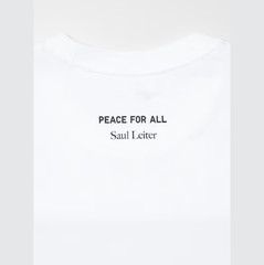 UNIQLO PEACE FOR ALL T-shirt / Saul Leiter White XS~4XL Unisex Men New Japan