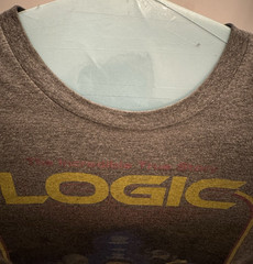 Logic The Incredible True Story Tshirt M Gray Hip Hop Rap Music Band Concert Tee
