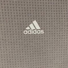 Adidas Shirt Mens Large Gray Logo Train Crew Neck Sportswear Climacool Aeroknit