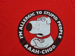 Delta Men Shirt XL Red Heavy Family Guy Funny Novelty Graphic Modern TV Cartoon
