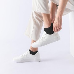 Womens Ankle Socks Athletic Running Low Cut Socks With Tab for Women White/Bl…