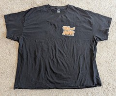 Tom & Jerry graphic tee graphic tee shirt black basketball mouse cat mens XXXL