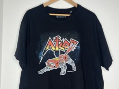 AKOO No Rvls T-Shirt Mens Size 3XL Black Money Bag Hip Hop Urban Graphic Tee