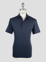 NEW KIRED BLUE NAVY SUPIMA COTTON POLO US 38 – EU 48 KR27