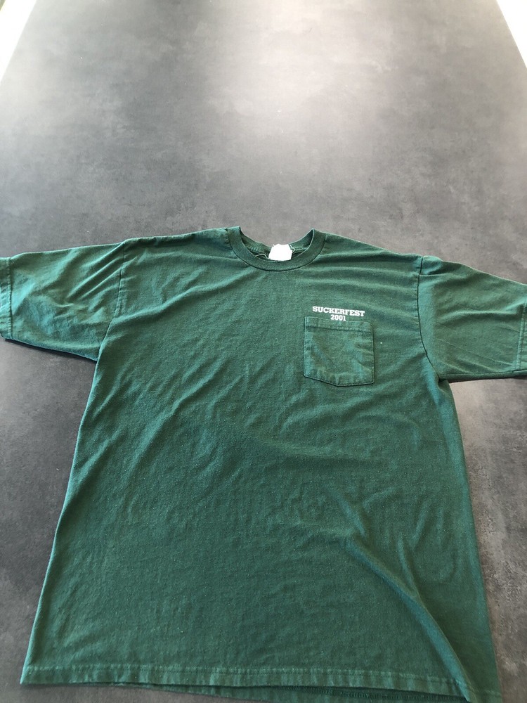 SUCKERFEST 2001 T Shirt Scottville Michigan Size XL
