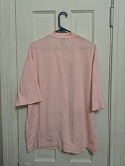 COLLUSION L Pink Skating Ring T Shirt Tee Top Unisex ASOS Streetwear Skater C8