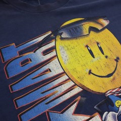 Walmart Vintage 90s Striving For Excellence Smiley T Shirt Mens 2XL Employee Tee