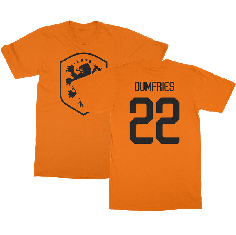 Dumfries 22 Jersey Style Netherlands Soccer Cup Fan Unisex T-Shirt