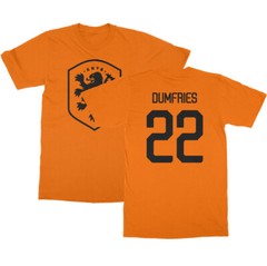 Dumfries 22 Jersey Style Netherlands Soccer Cup Fan Unisex T-Shirt