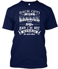 Badass Wife 01 T-Shirt Made in the USA Size S to 5XL