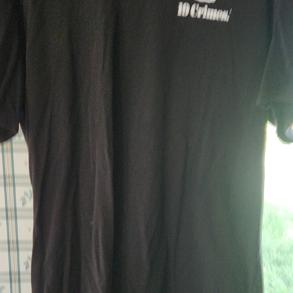 District Made Men’s XL Graphic T-Shirt Black Crew Neck Short Sleeve