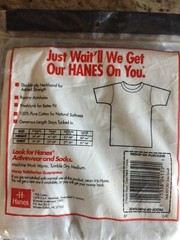 Vintage Hanes T Shirts (2) 3 Pack Boy’s Crewneck 1993 SZ S (6-8) USA 100%Cotton