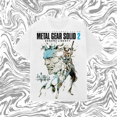 Metal Gear Solid 2 T-Shirt – Y2K Tactical Espionage Tee