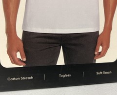 Banana Republic Men’s 3-Pack Essential V-Neck T-Shirts Tees WHITE MEDIUM Stretch