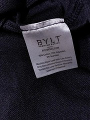 BYLT Foxtail Coffee Co. Drop Cut Lux Short Sleeve Pocket Shirt Orlando Large L