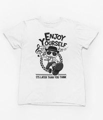 Enjoy Yourself 2-Tone SKA punk skateboard Rude boy 80’s vinyl Tee Unisex t-shirt