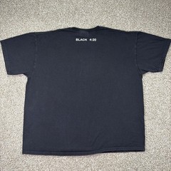 Vintage Poke Smot Tm Marijuana Tee Size XL 90s Black Tee 4:20 Cannabis