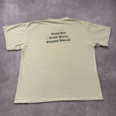 Vintage 90s Argyle Waterfalls Shirt Size XL Oceanfront Townhouse Tobago Beach