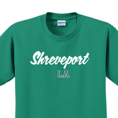 Shreveport, Louisiana State T-Shirt Short Sleeve Graphic Tee Unisex apparel