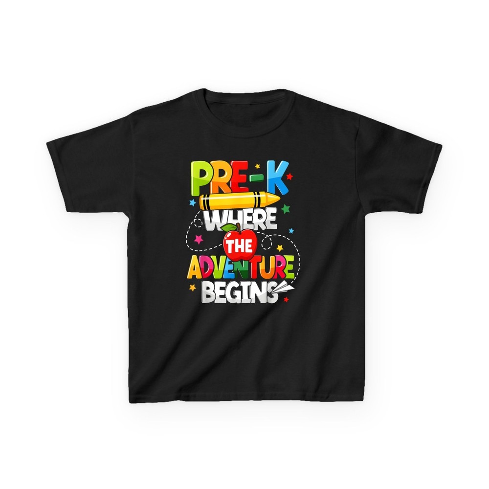 Pre-K Where The Adventure Begins Teacher T-Shirt