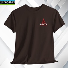 DEUTZ AG Manufacturers Logo Black/Navy/Grey/White/Red/Choco/Orange Shirt S-5XL