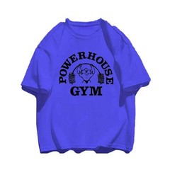 Men T-shirts Fitness Bodybuilding Cotton Shirt Oversized Rag Gym Sport Muscle.
