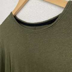 RAG & BONE Shirt Mens XL Classic Tech Jersey Tee Slub Short Sleeve Green