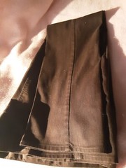 Lee Jeans, 32″ x 29″ petite, young adult, brown, vintage 80’s, bootcut, M/F