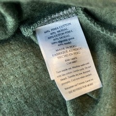 Faherty Cloud Cotton Long Sleeve Henley Shirt Mens XXL Deep Fern Heather NWT