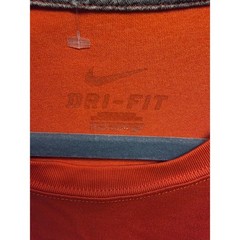 Nike Dri-FIT Mens Training Shirt Orange Short Sleeve Swoosh Large 371642-891