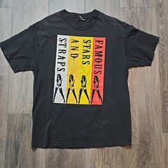 Y2K Famous Stars & Straps T Shirt Mens L Women