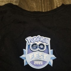 Pokemon T Shirt Mens Large Pokemon Go Fest 2022 Poke stop