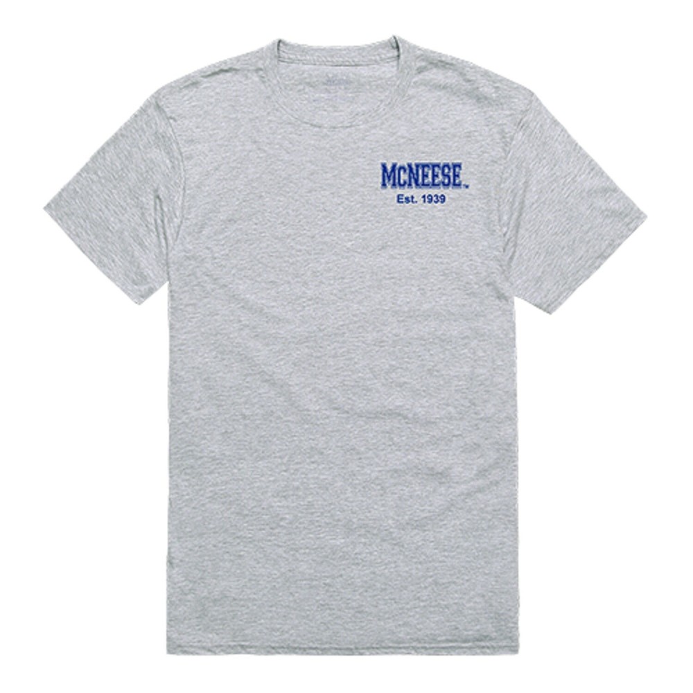 McNeese State University Cowboys MSU NCAA Cotton College Logo Practice T-Shirt