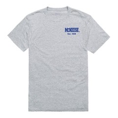 McNeese State University Cowboys MSU NCAA Cotton College Logo Practice T-Shirt