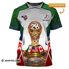 Unisex 3D Shirt – Custom World Cup 2026 3D Shirt VK13649