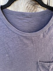 Men’s Vuori T-Shirt Blue Pocket Solid NO SIZE Casual Norm City Classic Modern