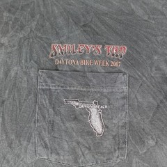 Daytona Bike Week Shirt Mens Large Gray Y2K Wolf Feathers Motorcycle Biker