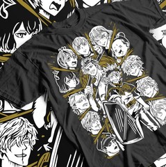 Black Clover T-Shirt Asta Yuno Anime Manga Girl Gifts Shirt Black S-5XL