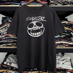 Gorillaz Xray Skull Aged T-Shirt Black XL