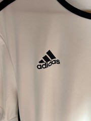 Adidas Entrada 18 T-shirt Climalite Sports | Men’s | White/Black | Large