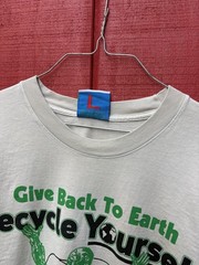 Online Ceramics long sleeve “Recycle Yourself” shirt size Large